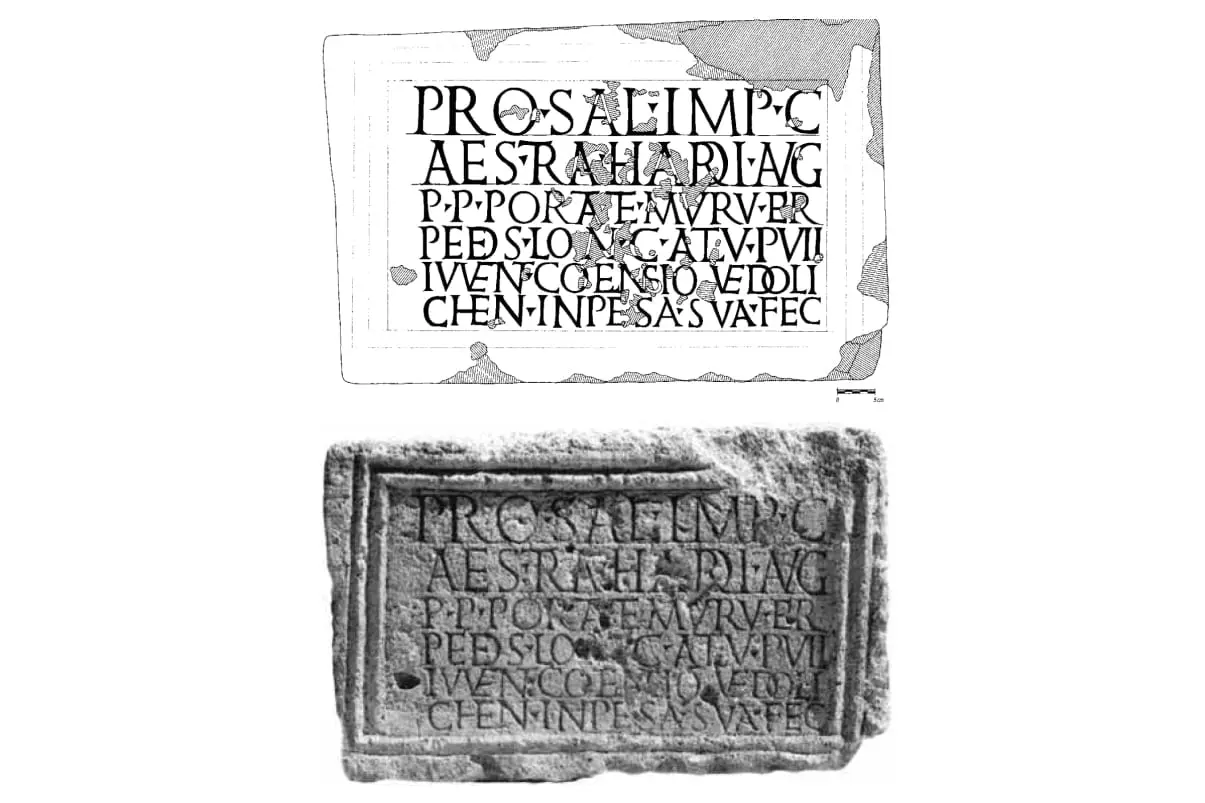 Pfaffenberg Inschrift Bsp